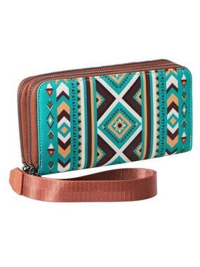 Large Wallet for Women, Rfid Wallet for Women, 2026 Boho Aztec